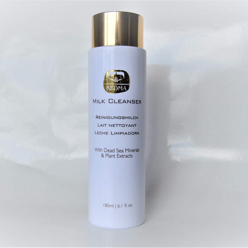 KEDMA MILK CLEANSER-DEAD SEA MINERALS & PLANT EXTRACTS-6.1 oz/ 180 ml-NEW-SEALED